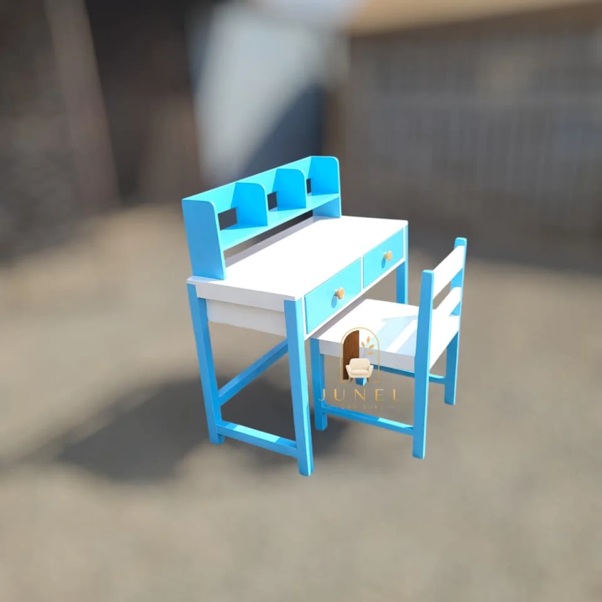 SkyNest Kids Study Table Set