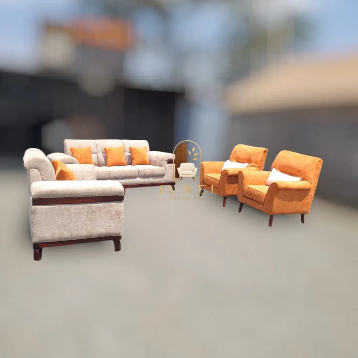 Amber Harmony 7-Seater Sofa Set