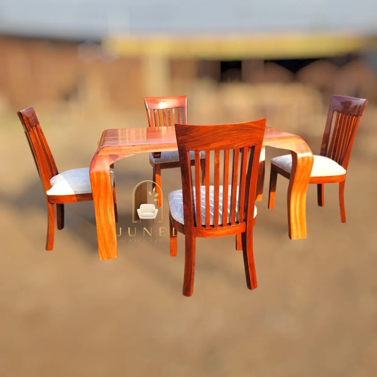 Nuru 4-Seater Dining Set