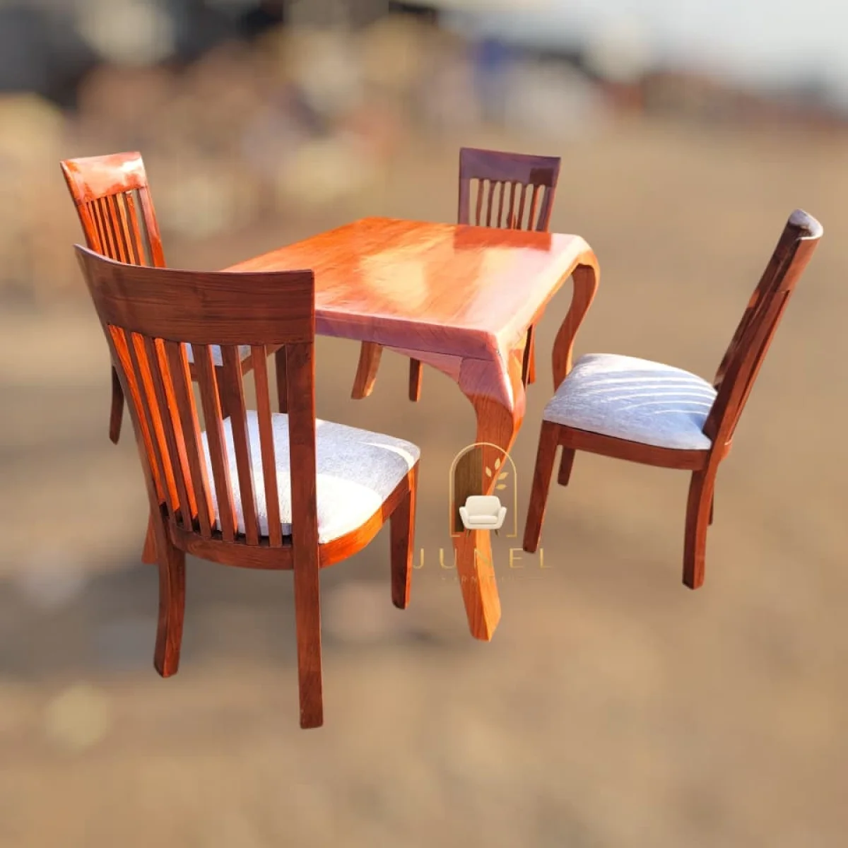 Nuru 4-Seater Dining Set